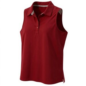 Nike Golf Women's Red Sleeveless Tank Top